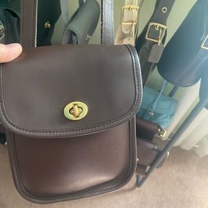 Vintage Coach Side Bag 9978.